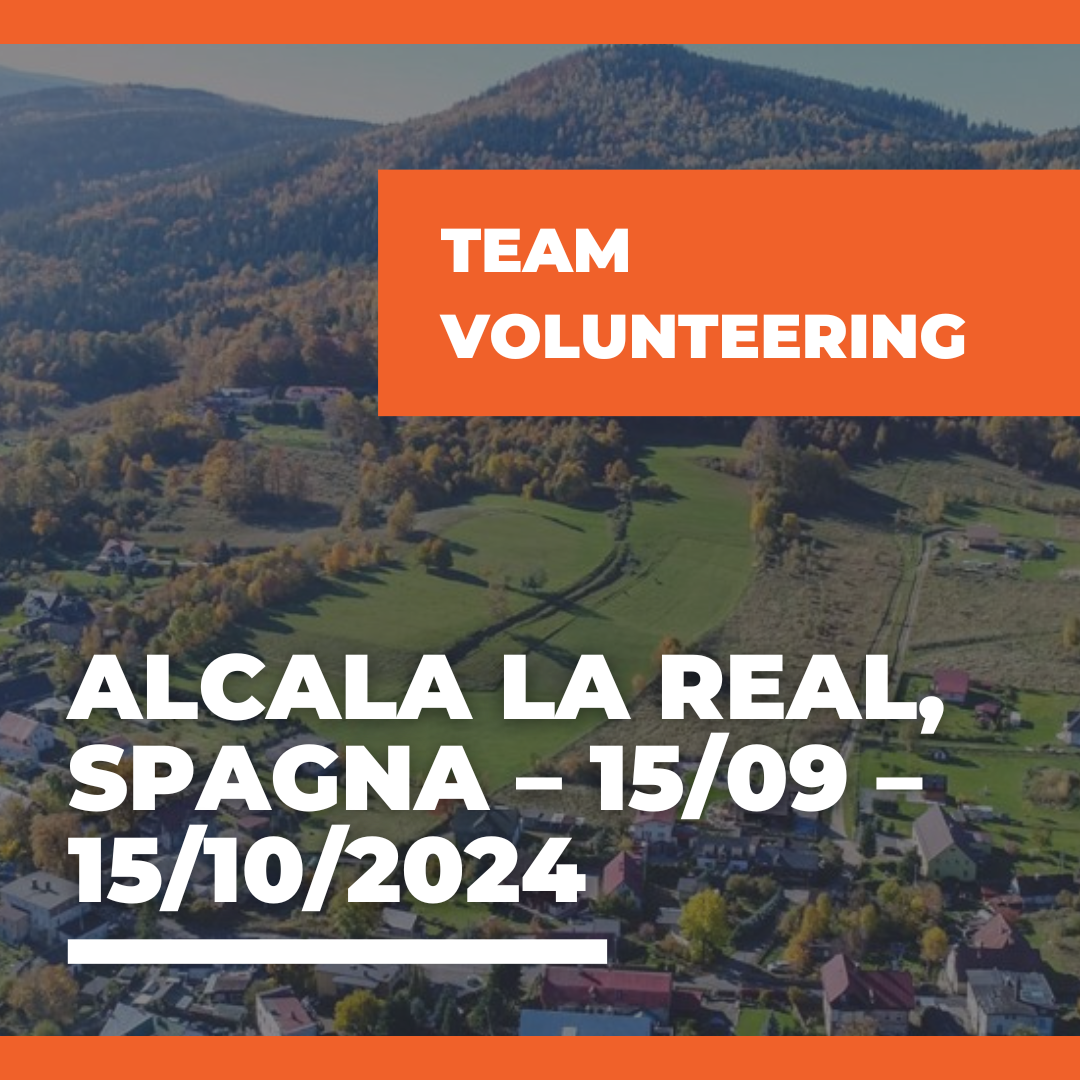 Call Team Volunteering a Alcalá la Real, Spagna – 15/09 – 15/10/2024