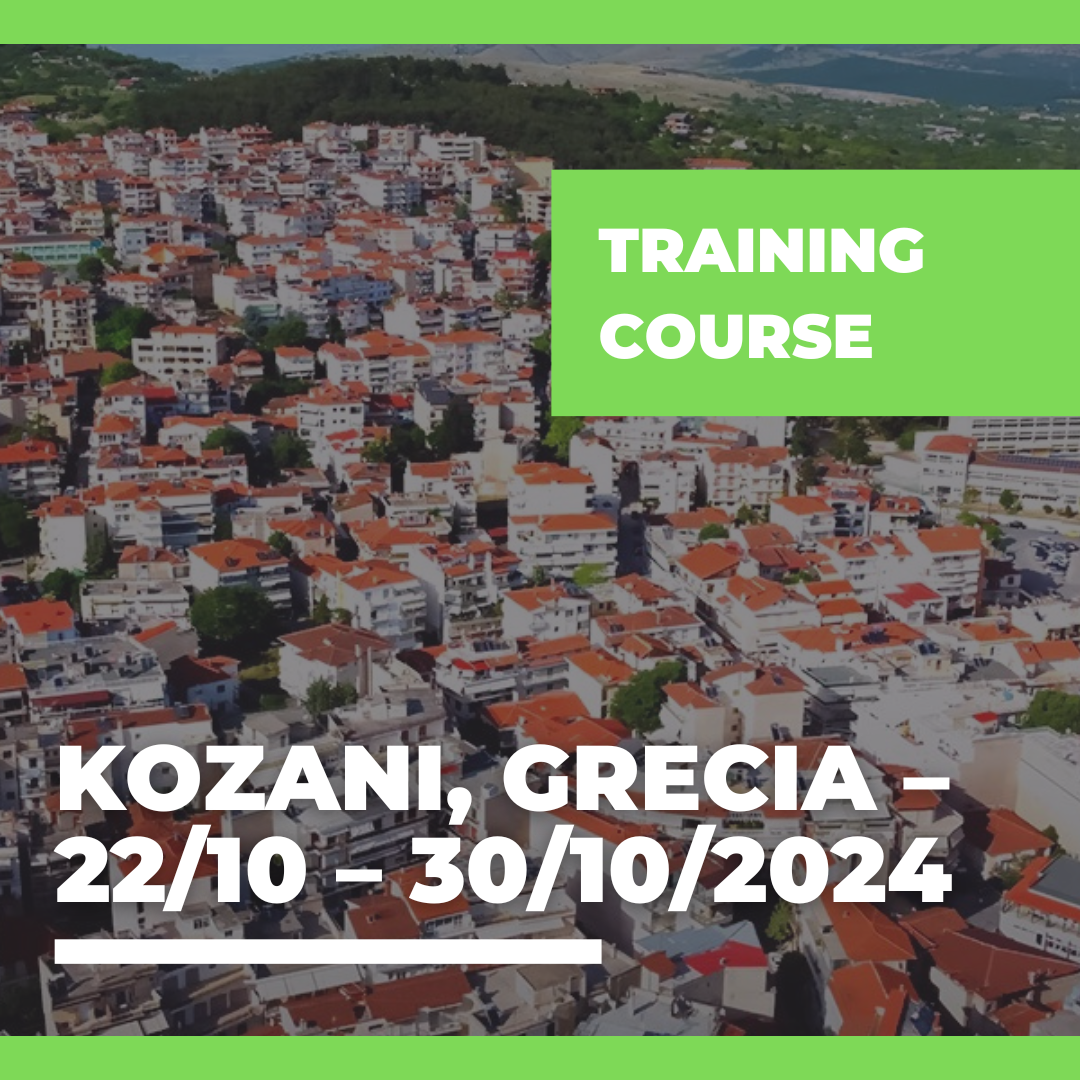 Call Erasmus+ Training Course a Kozani, Grecia – 22/10 – 30/10/2024